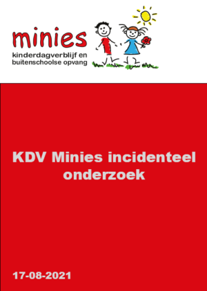 KDV Minies incidenteel onderzoek